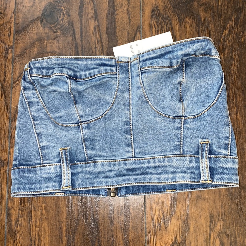 Twiin Denim Crop